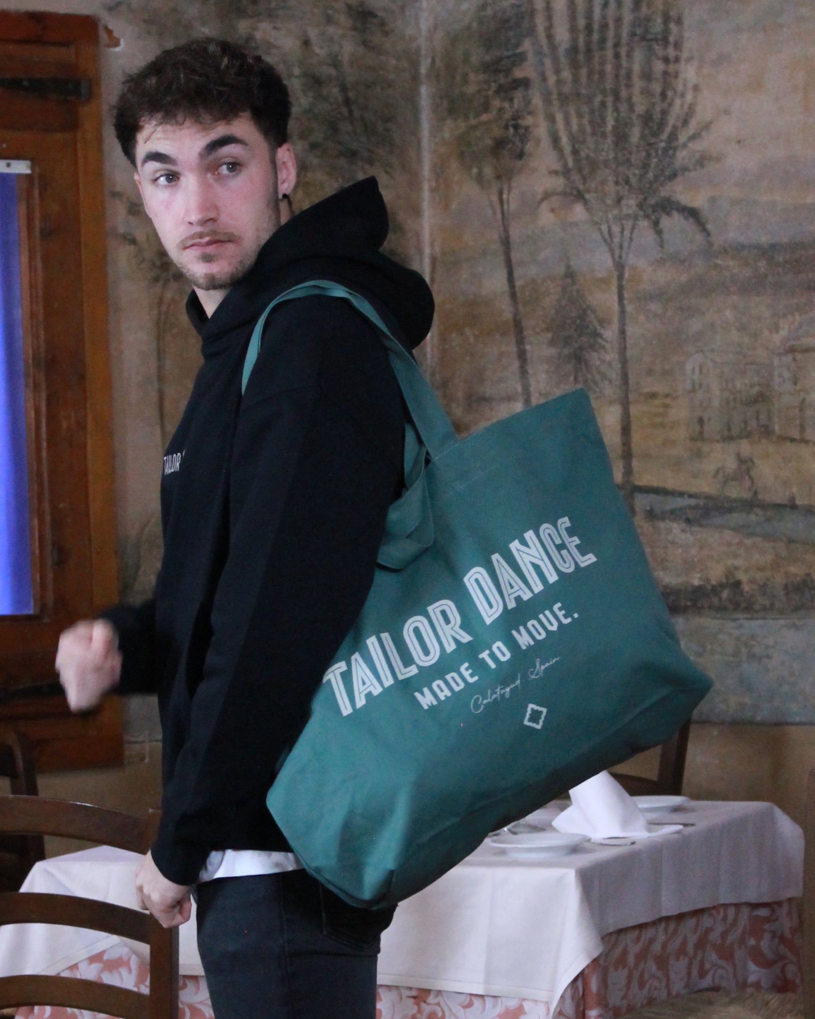 Bolso Mega Tote Bag Verde - Tailor Dance