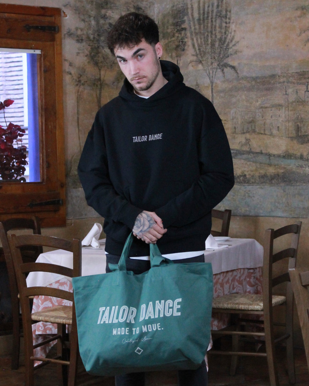 Bolso Mega Tote Bag Verde - Tailor Dance