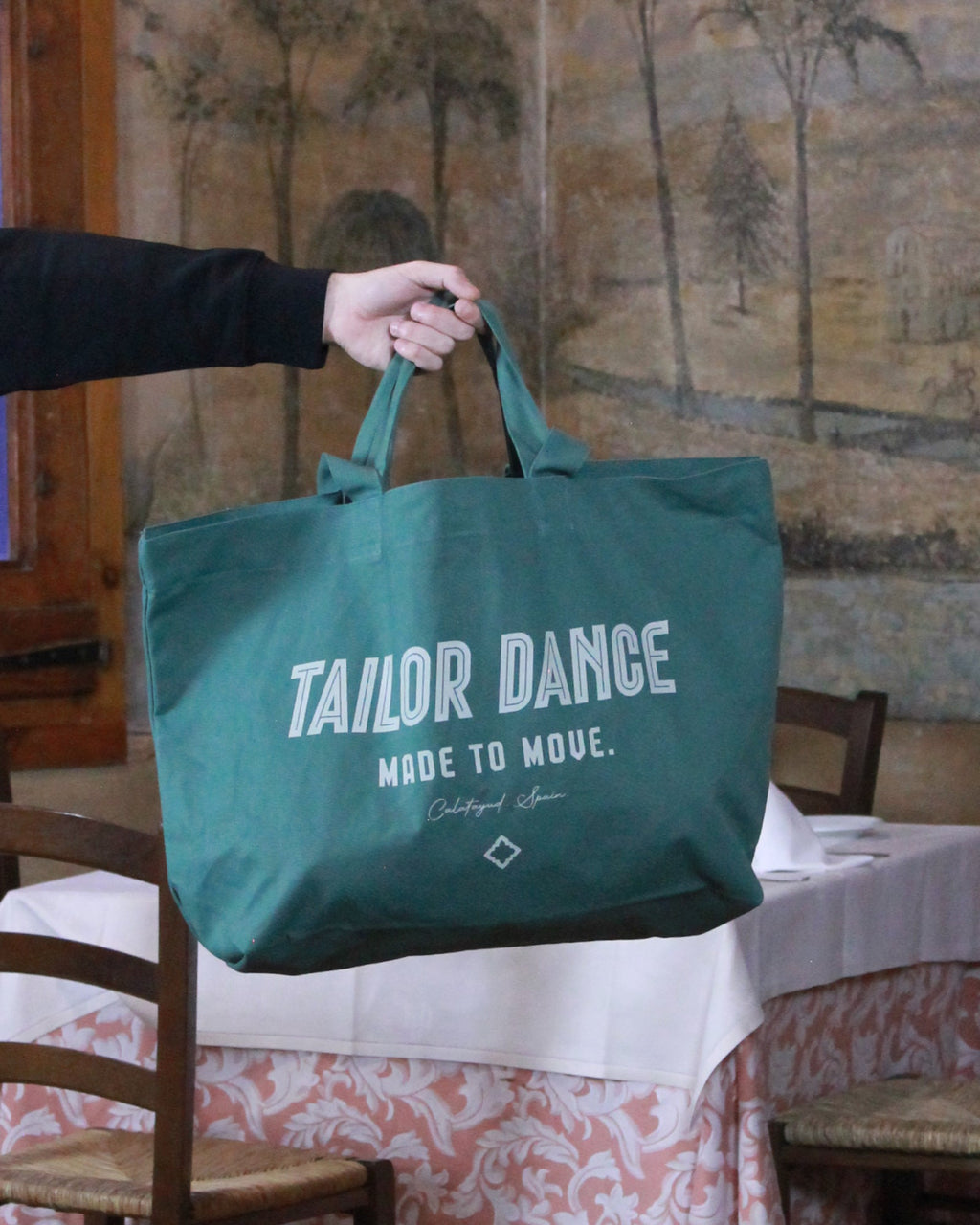 Bolso Mega Tote Bag Verde - Tailor Dance