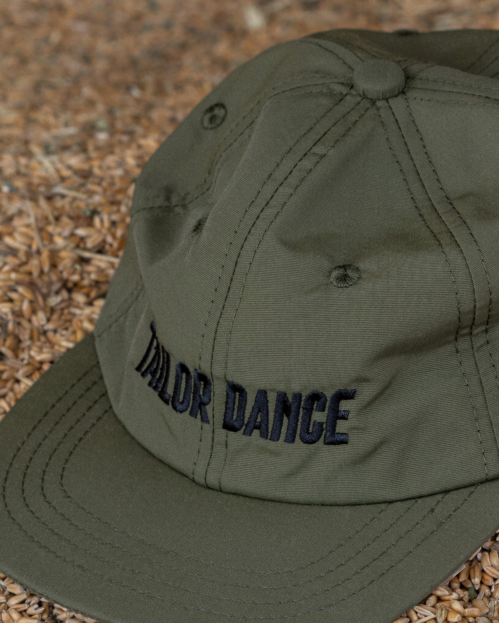 Gorra plana 6 paneles Verde Oscuro - Tailor Dance