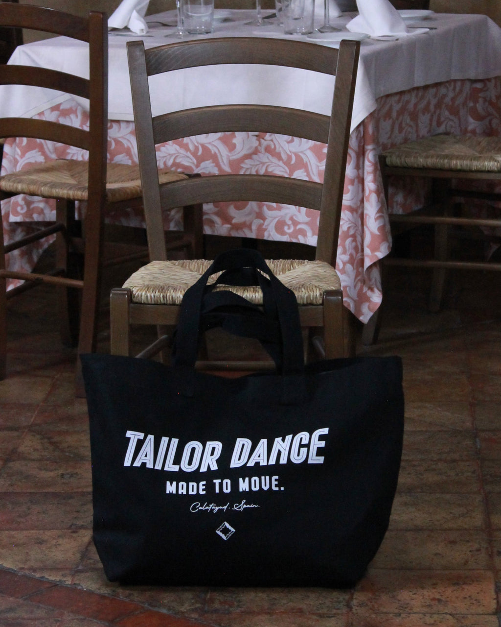Mega Tote Bag Negra - Tailor Dance