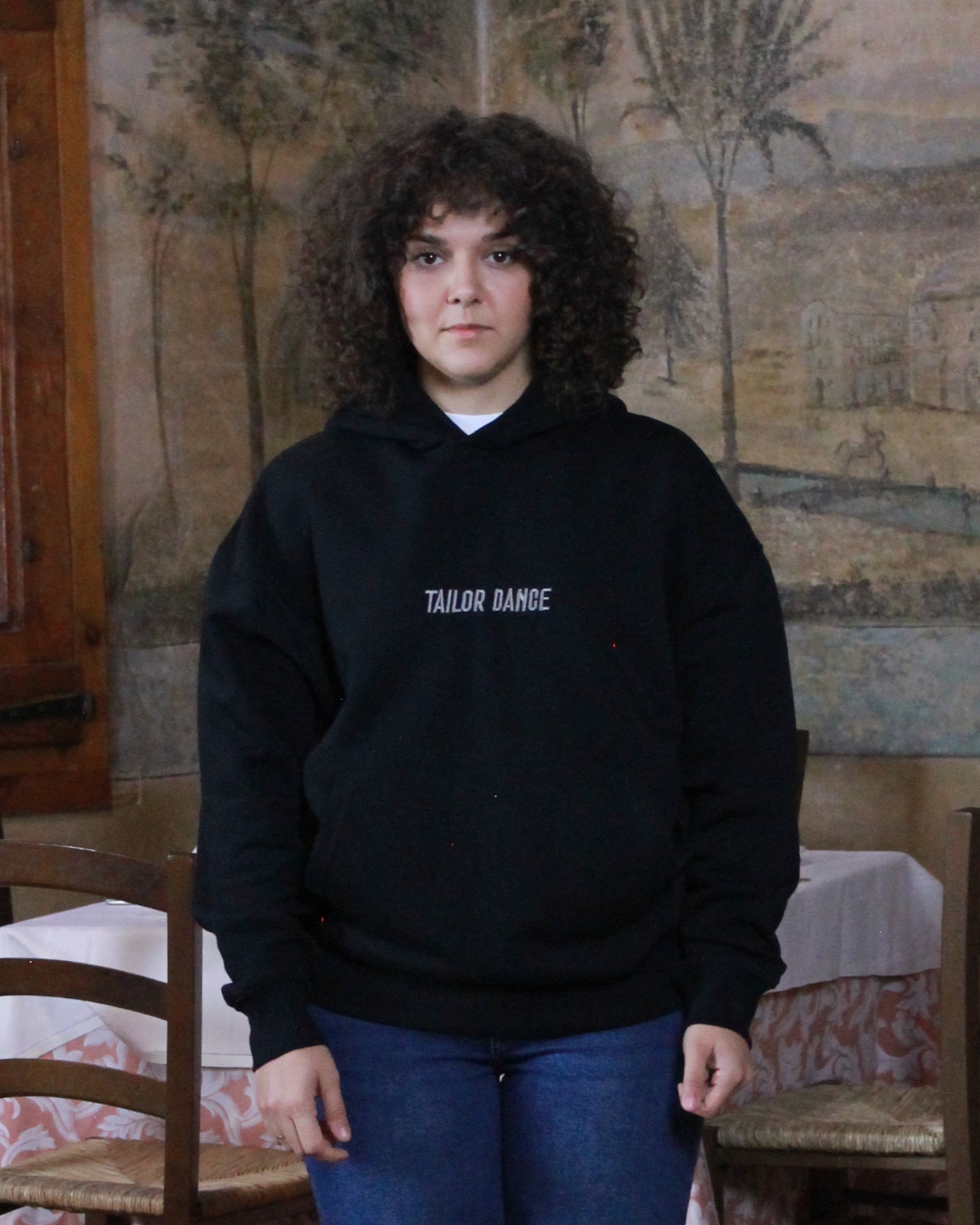 Sudadera Mudejar Chica Negra - Tailor Dance