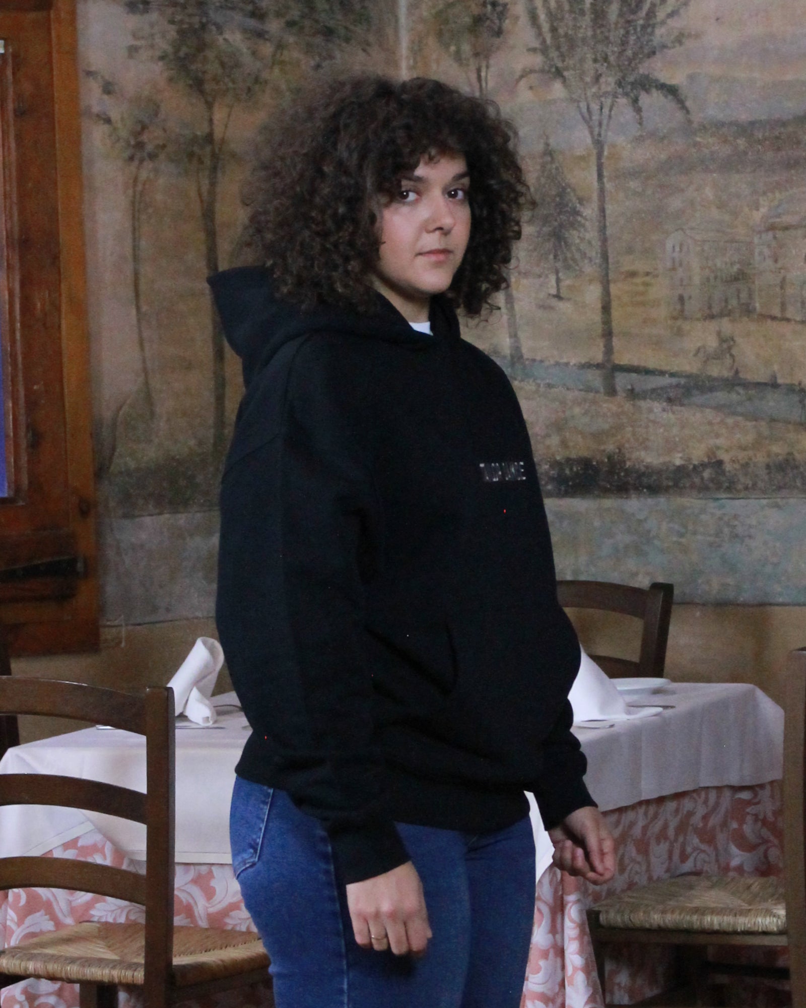 Sudadera Mudejar Chica Negra - Tailor Dance