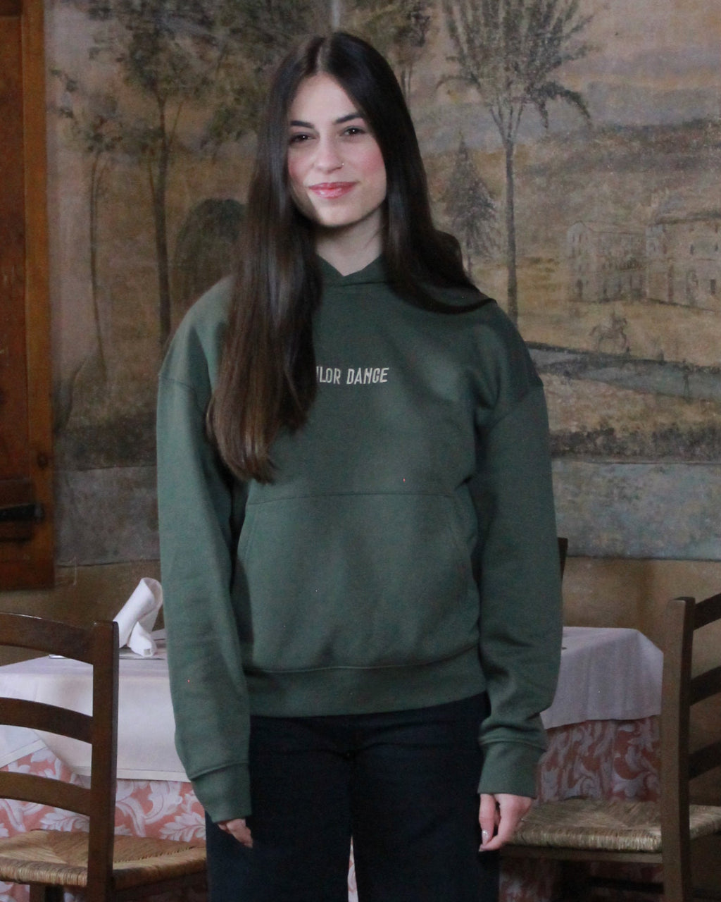 Sudadera Mudejar Chica Verde - Tailor Dance